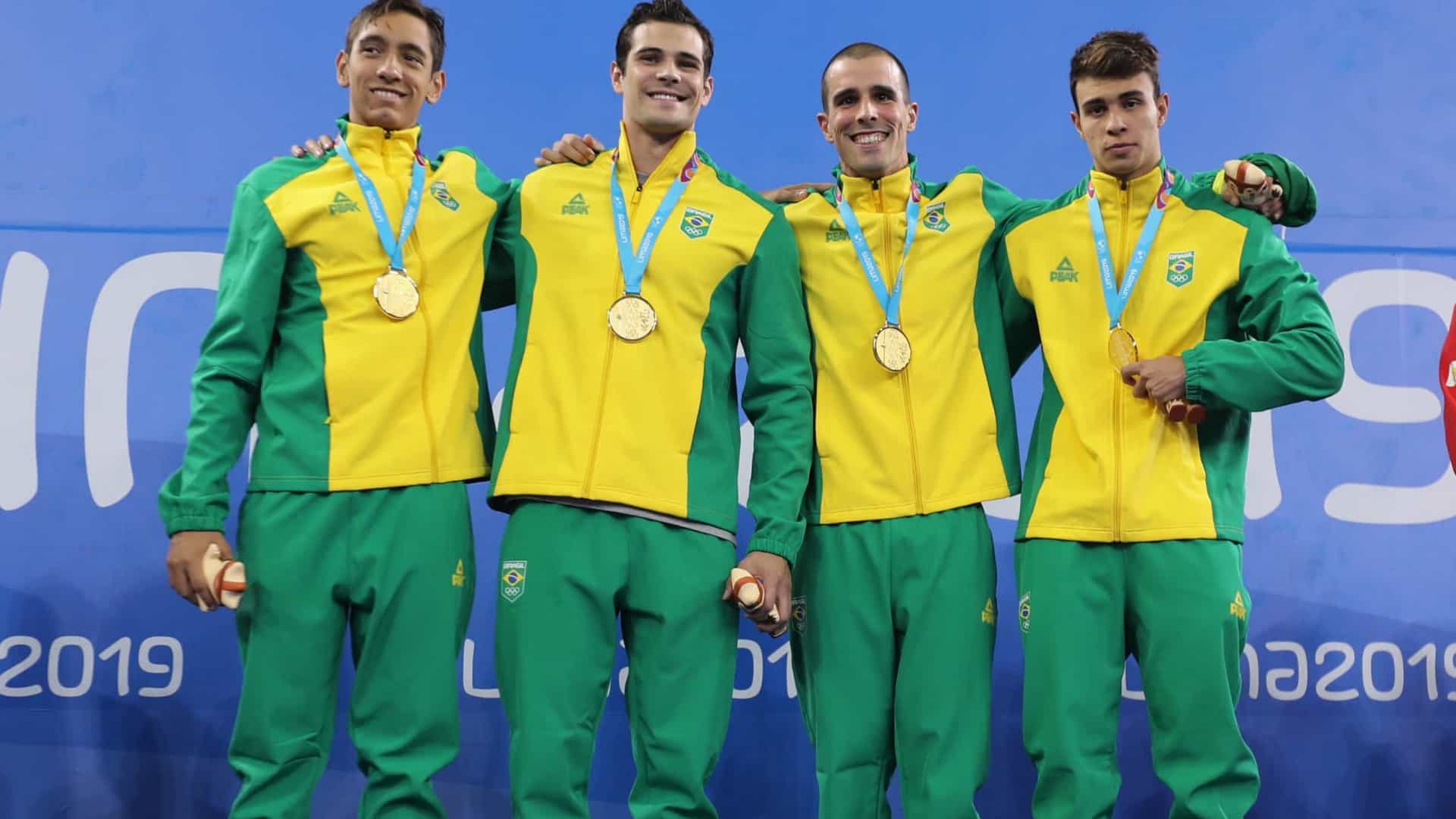 Brasil começa bem na natação com 6 pódios e 3 ouros no Pan