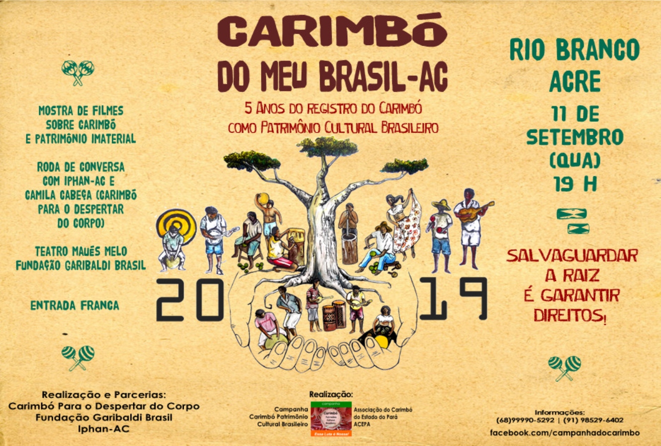 “Carimbó do Meu Brasil 2019” ocorre pela primeira vez em Rio Branco