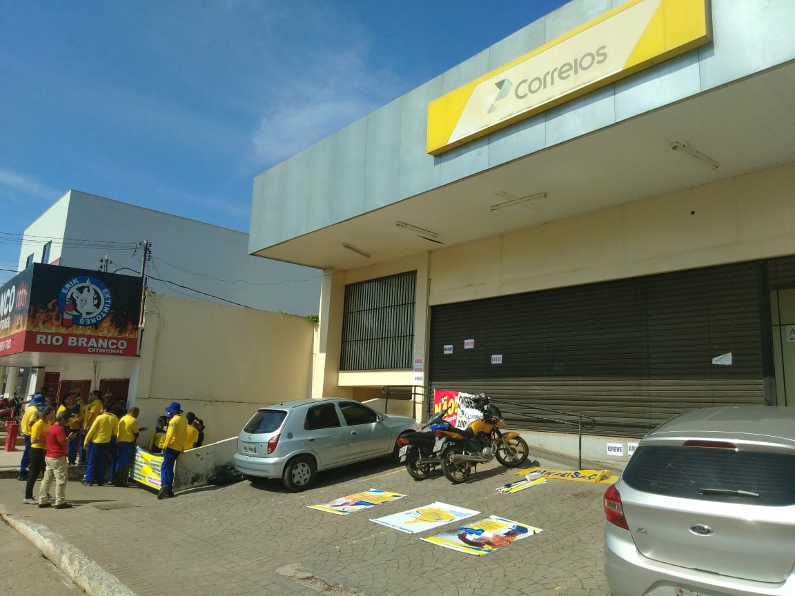 Com greve dos Correios, serviços podem ser completamente suspensos no AC, diz sindicato