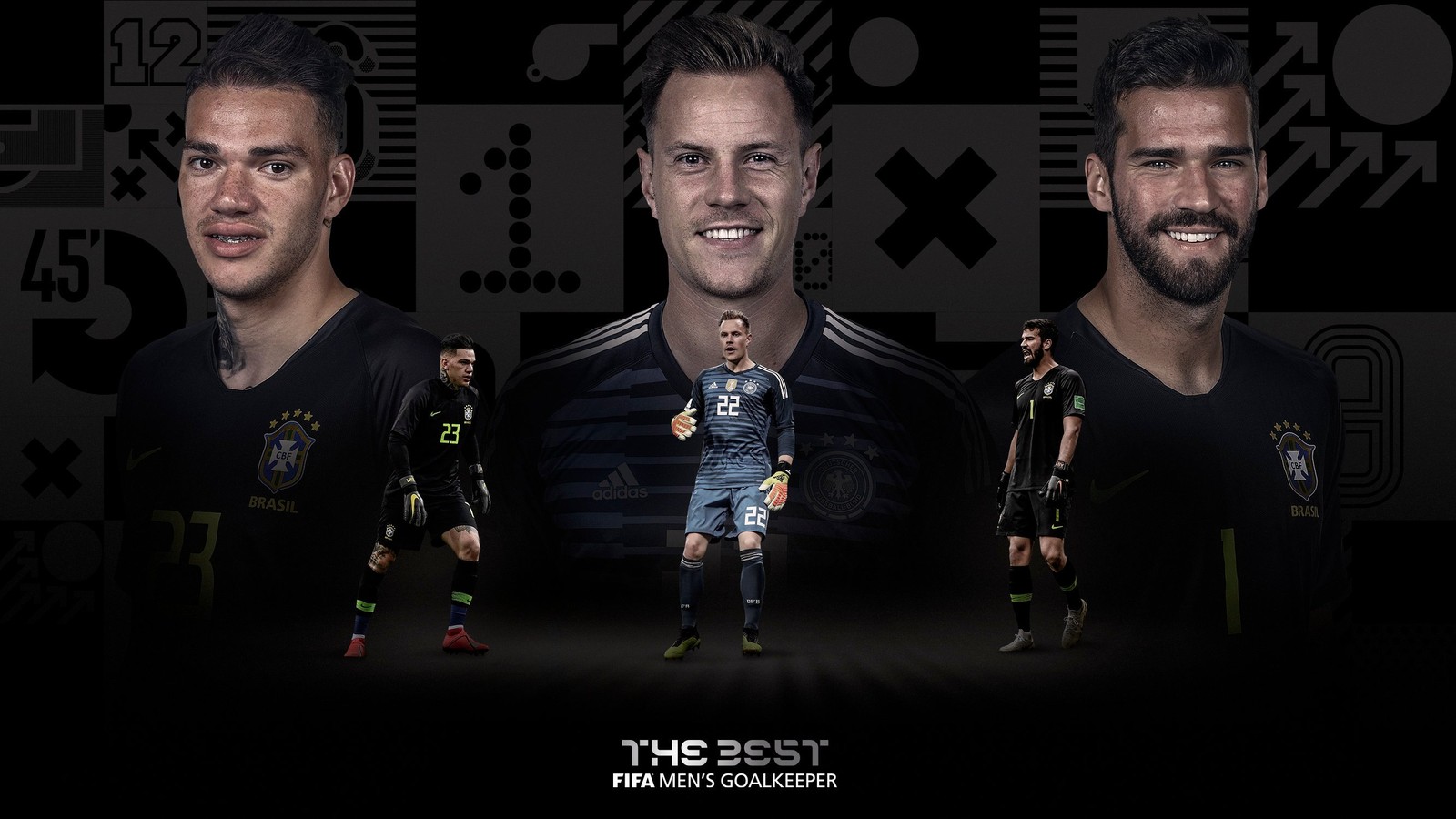 Dois brasileiros disputam título da Fifa de melhor goleiro do mundo