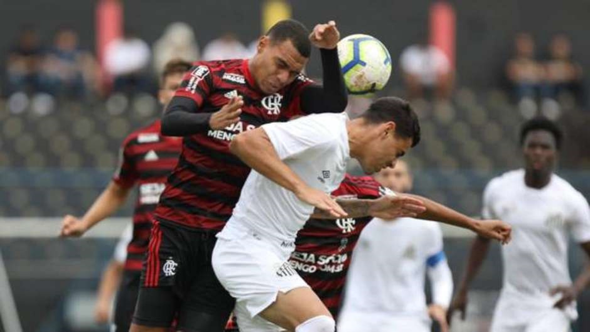 Santos perde para o Flamengo e está eliminado do Brasileiro sub-20
