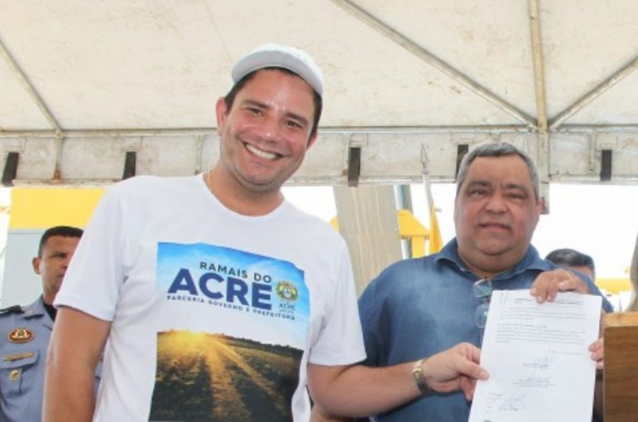 Prefeito de Sena faz agradecimentos pela abertura de ramais e não cita Gladson