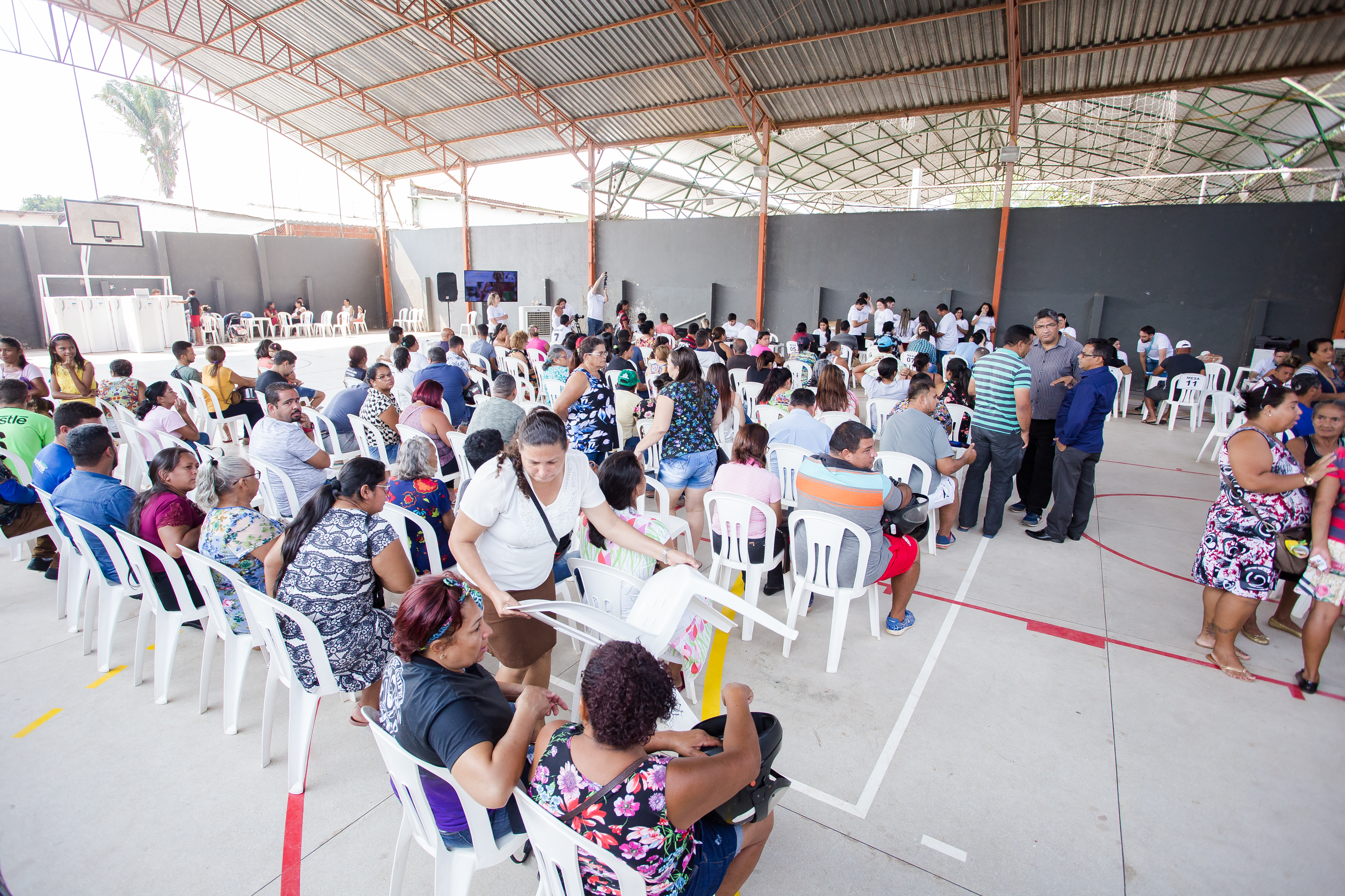 Energisa na comunidade no Belo Jardim II