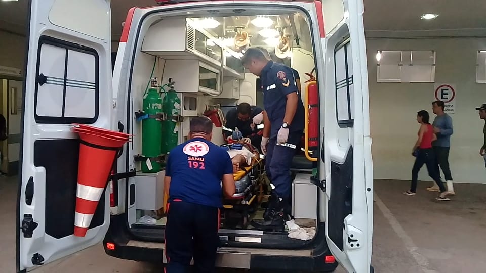 Homem é baleado com três tiros e encaminhado em estado grave ao PS, em Rio Branco