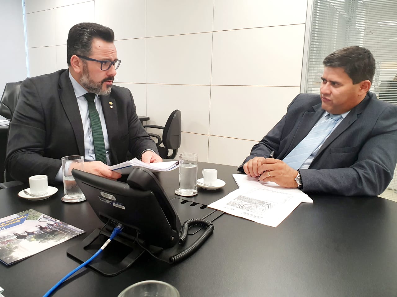 Alan Rick volta ao Ministério da Infraestrutura para tratar do Anel Viário e obras na capital