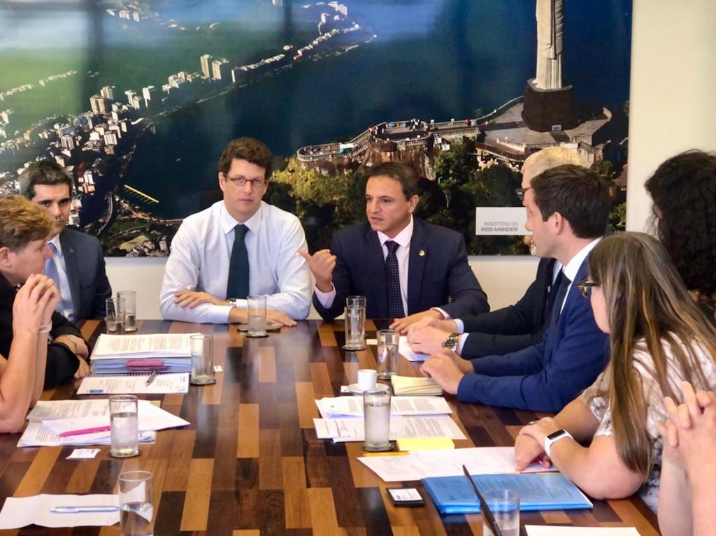 Bittar dialoga com embaixadores da Alemanha e Noruega sobre Fundo Amazônia