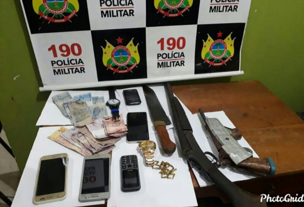 Homem é preso e três menores apreendidos após roubo a posto de gasolina no Acre