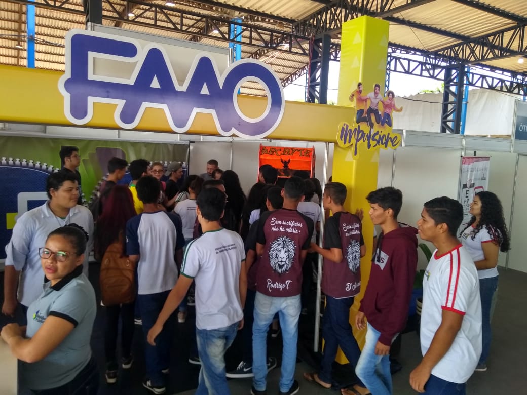 FAAO mostra avanço em educação e tecnologia no Viver Ciência 2019, em Rio Branco