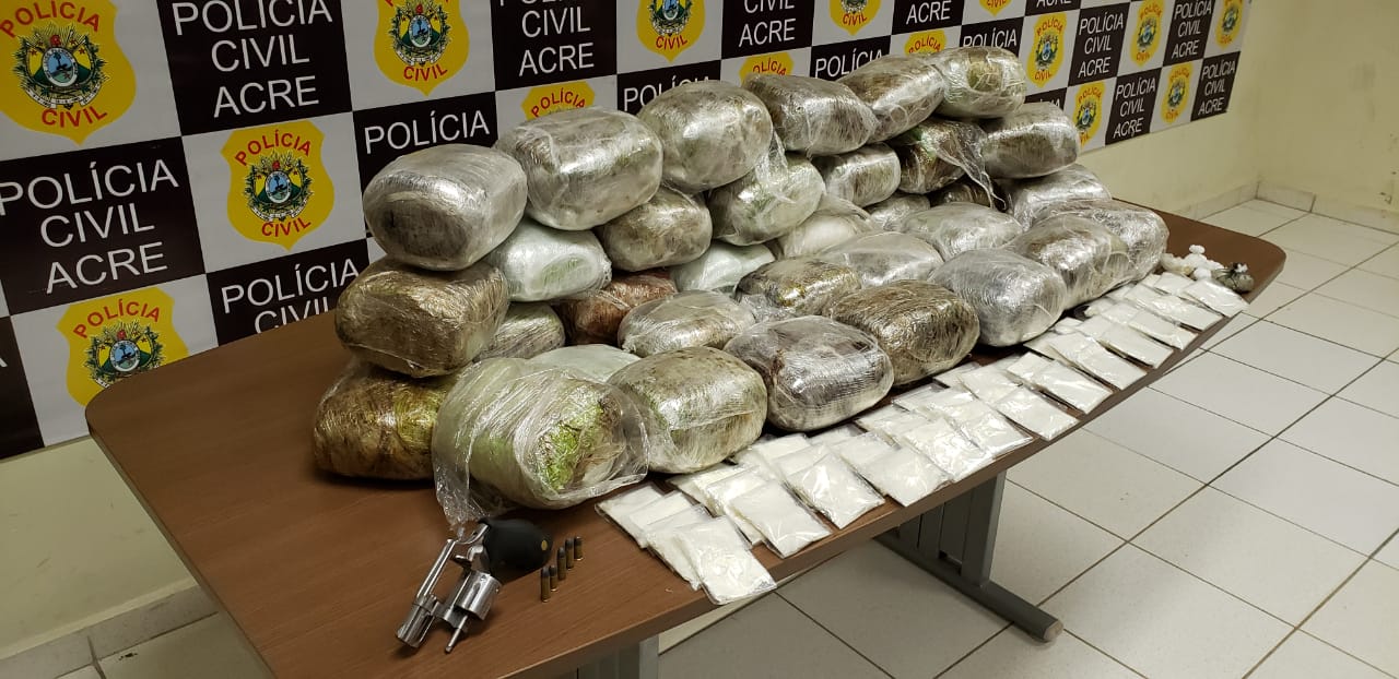 Polícia Civil faz maior apreensão de skank da história