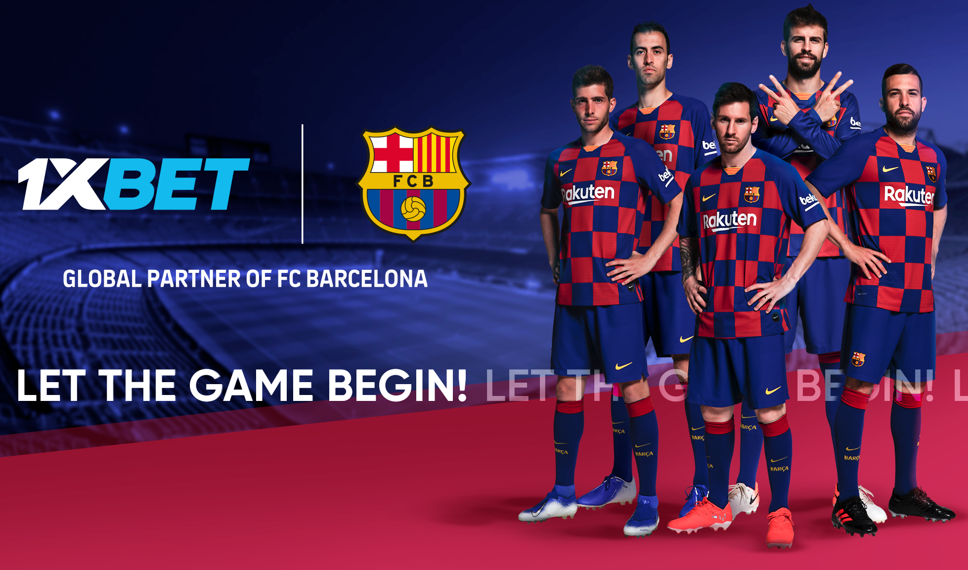 FC Barcelona adiciona 1xBet como novo parceiro global
