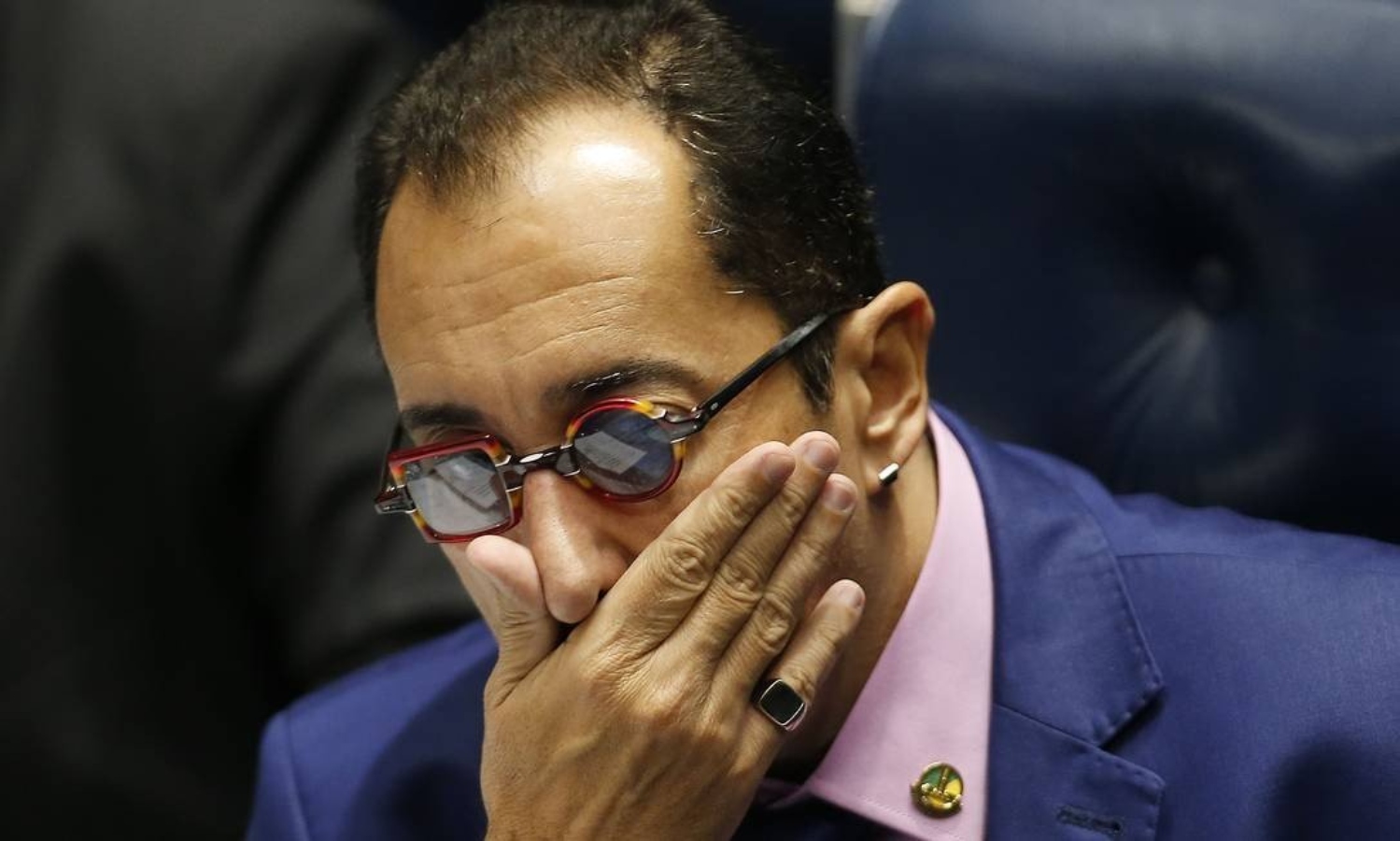 Jorge Kajuru está na UTI após passar mal durante sessão do Senado