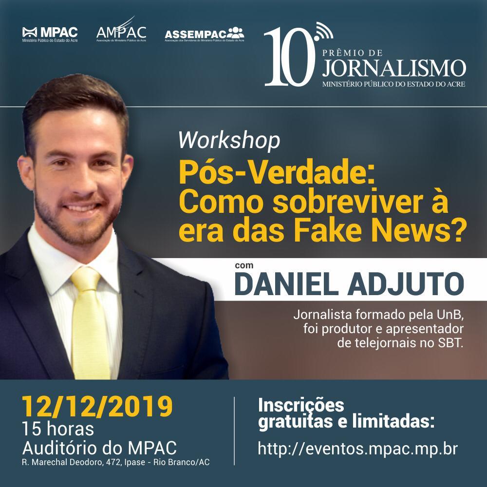 Workshop “Pós-Verdade: Como sobreviver à era das Fake News”