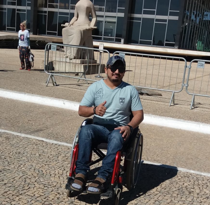 Acreano ficou paraplégico em acidente de trabalho pede ajuda para tratamento em BSB
