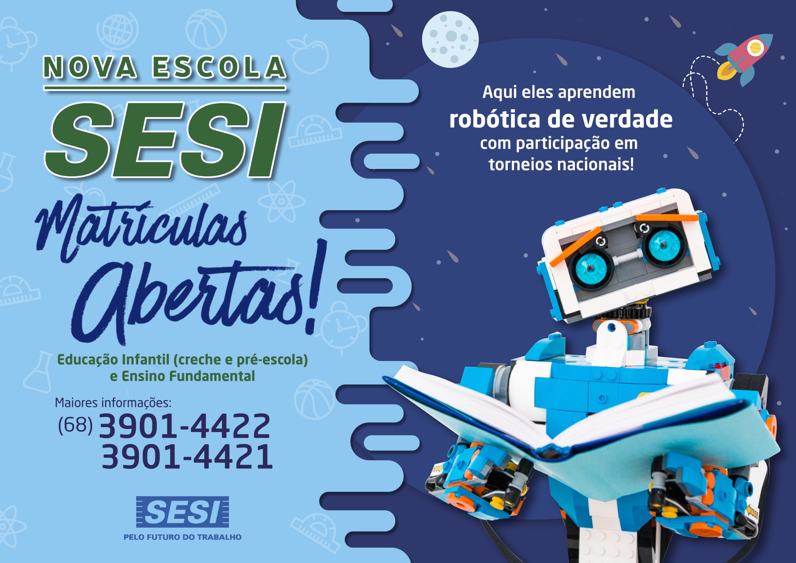 Escola Sesi está com matrículas abertas em Rio Branco