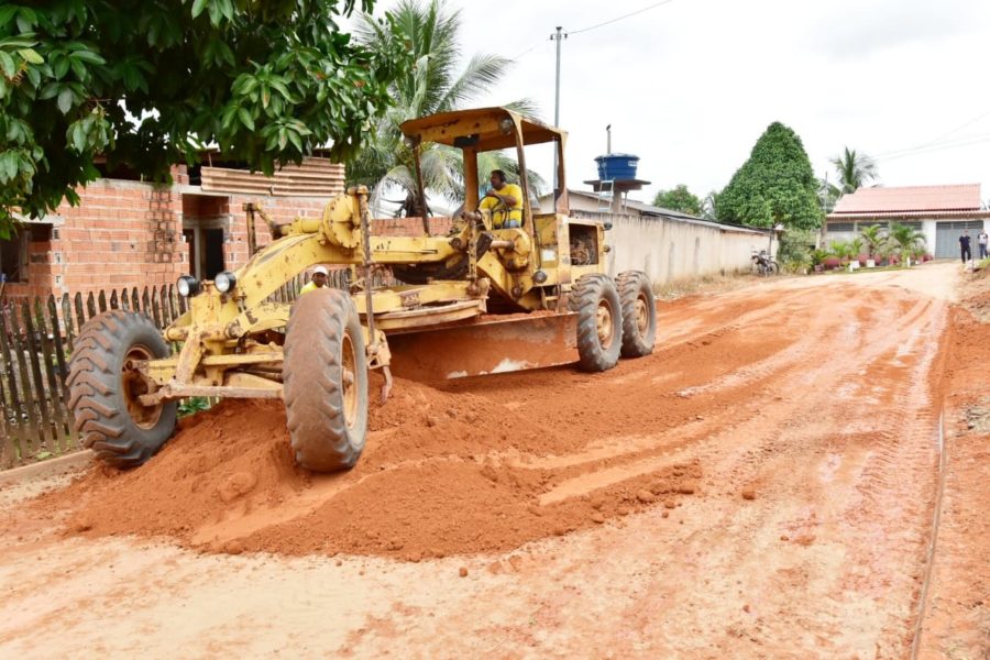 Prefeita Socorro Neri vistoria obras de manutenção viária Fotos Fagner Delgado 12