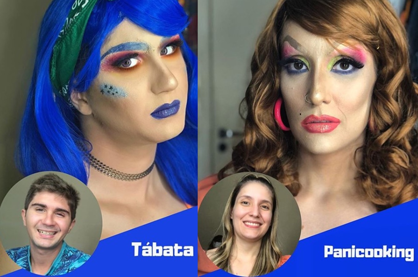 Cassiana Otto e Geovany Calegario passam pelo Exército de Drag Queens