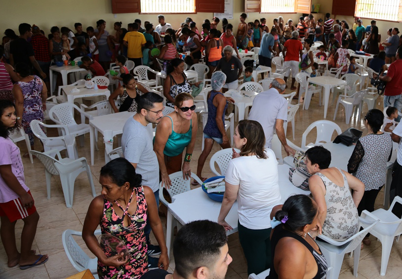Almoço Solidário na Cidade do Povo Foto Val Farnandes 7