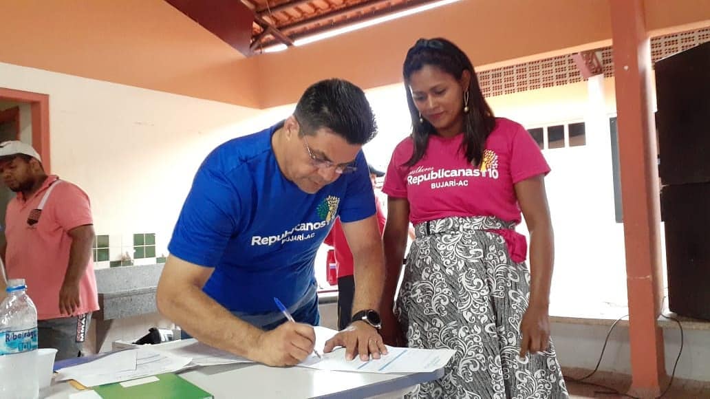 Manuel Marcos trabalha pelo fortalecimento do Republicanos no Acre