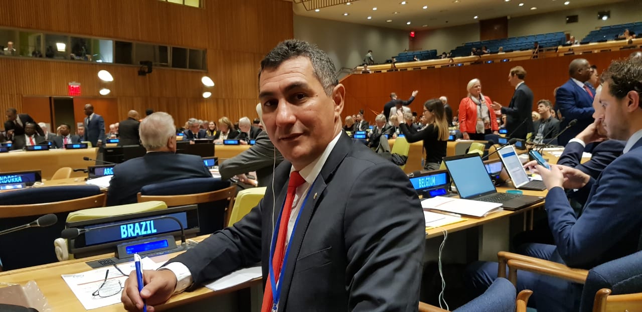Jesus Sérgio representa a Câmara dos Deputados em evento na ONU