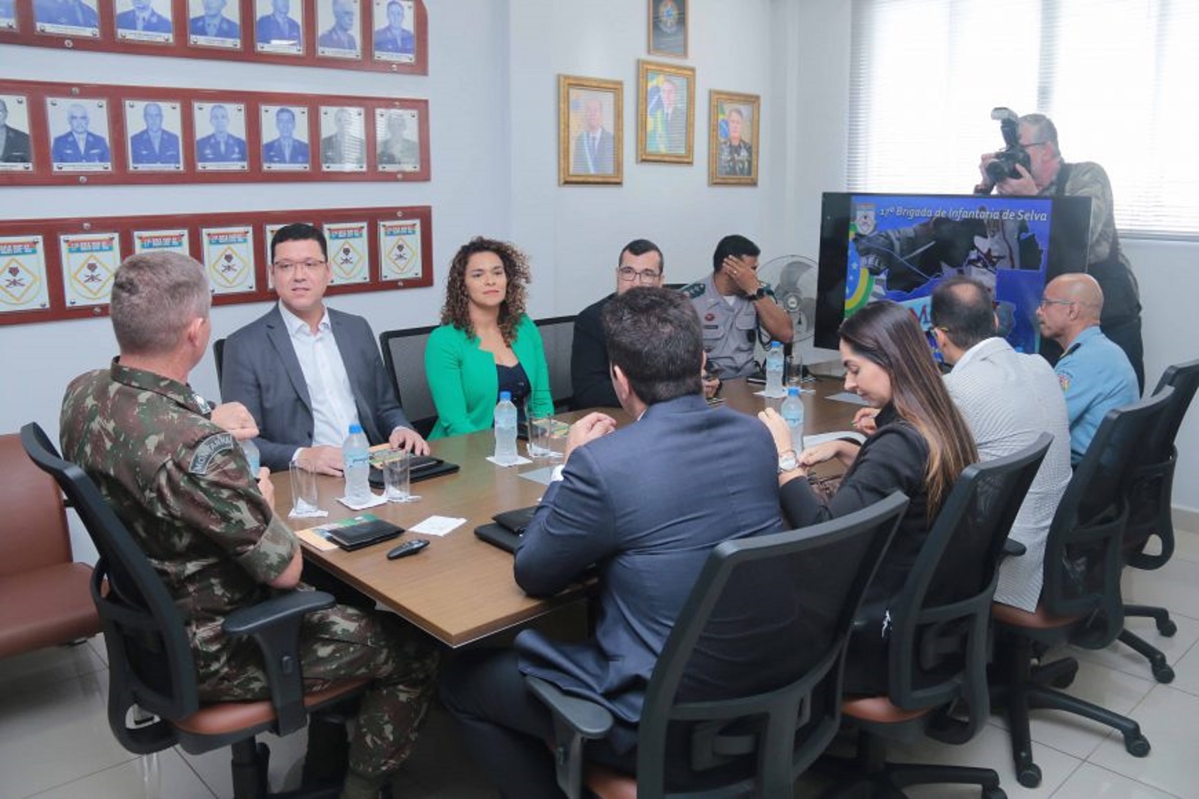Acre e Rondônia discutem segurança das fronteiras com a 17ª Brigada