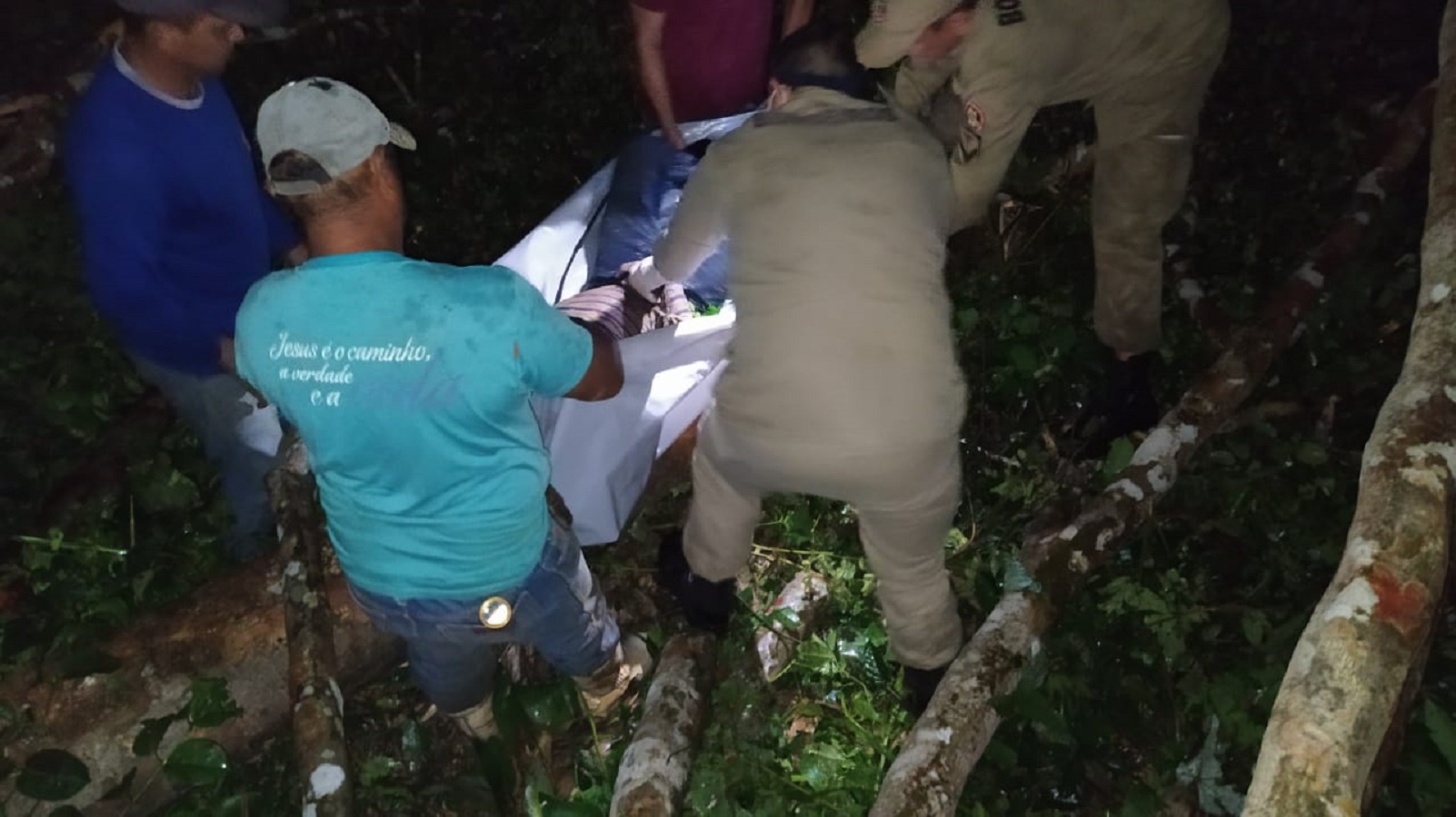 Homem morre após árvore cair em cima de seu corpo durante derrubada