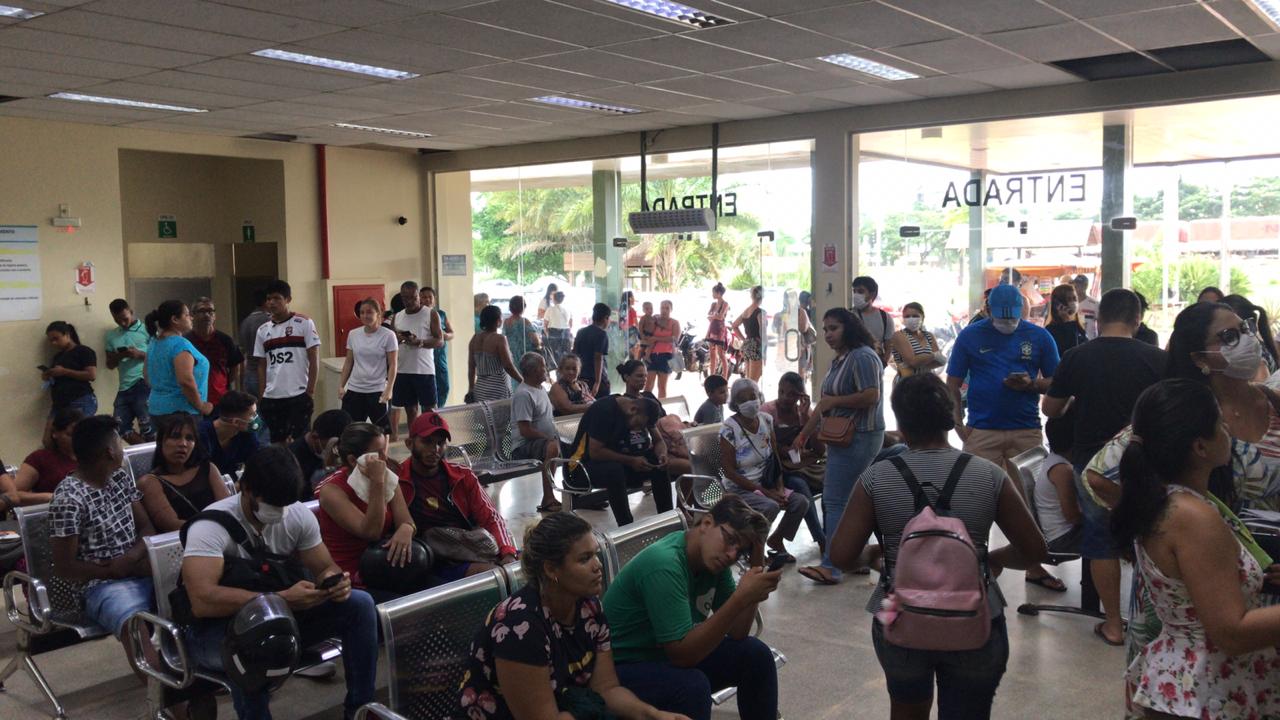 Escolhida como unidade de referência para coronavírus, UPA do 2º Distrito está lotada