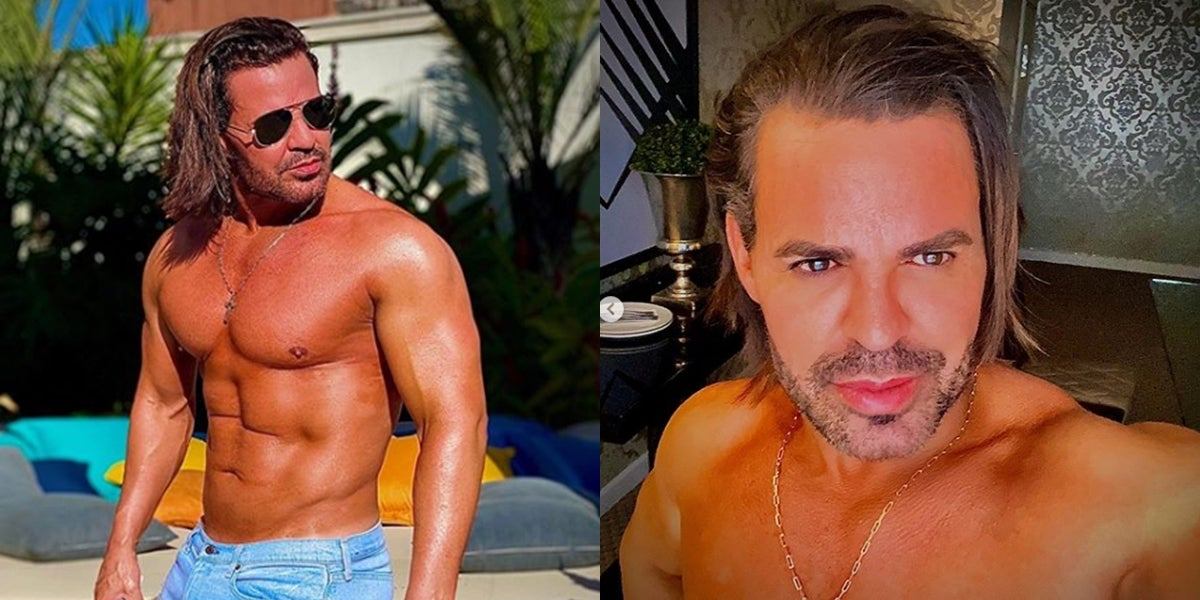 Em comentário na rede social, Eduardo Costa diz que é “semigay”