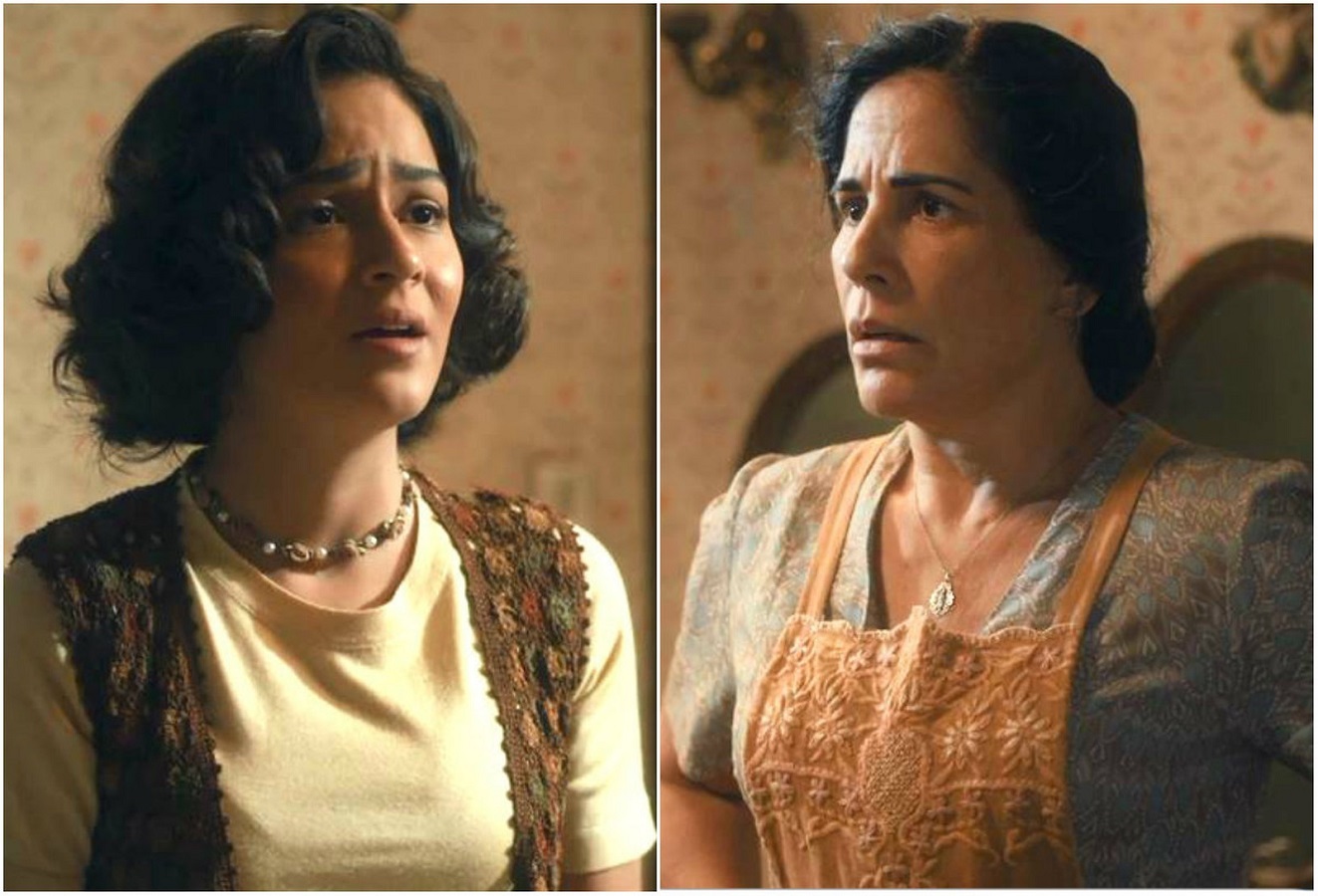 Lola flagra Isabel arrumando as malas para fugir com Felício