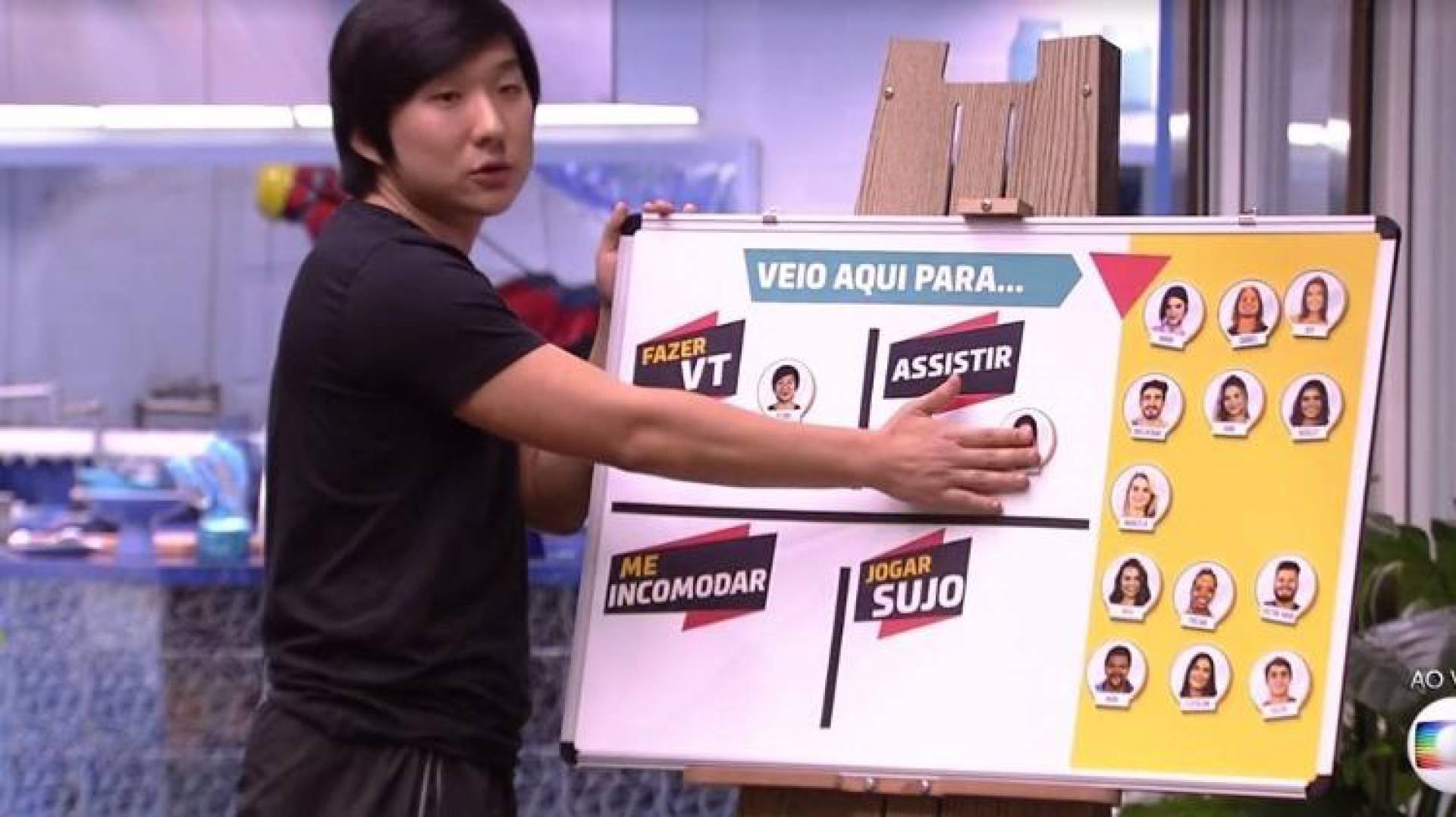 Pyong leva bronca de Tiago Leifert no BBB: “Você não é vítima”