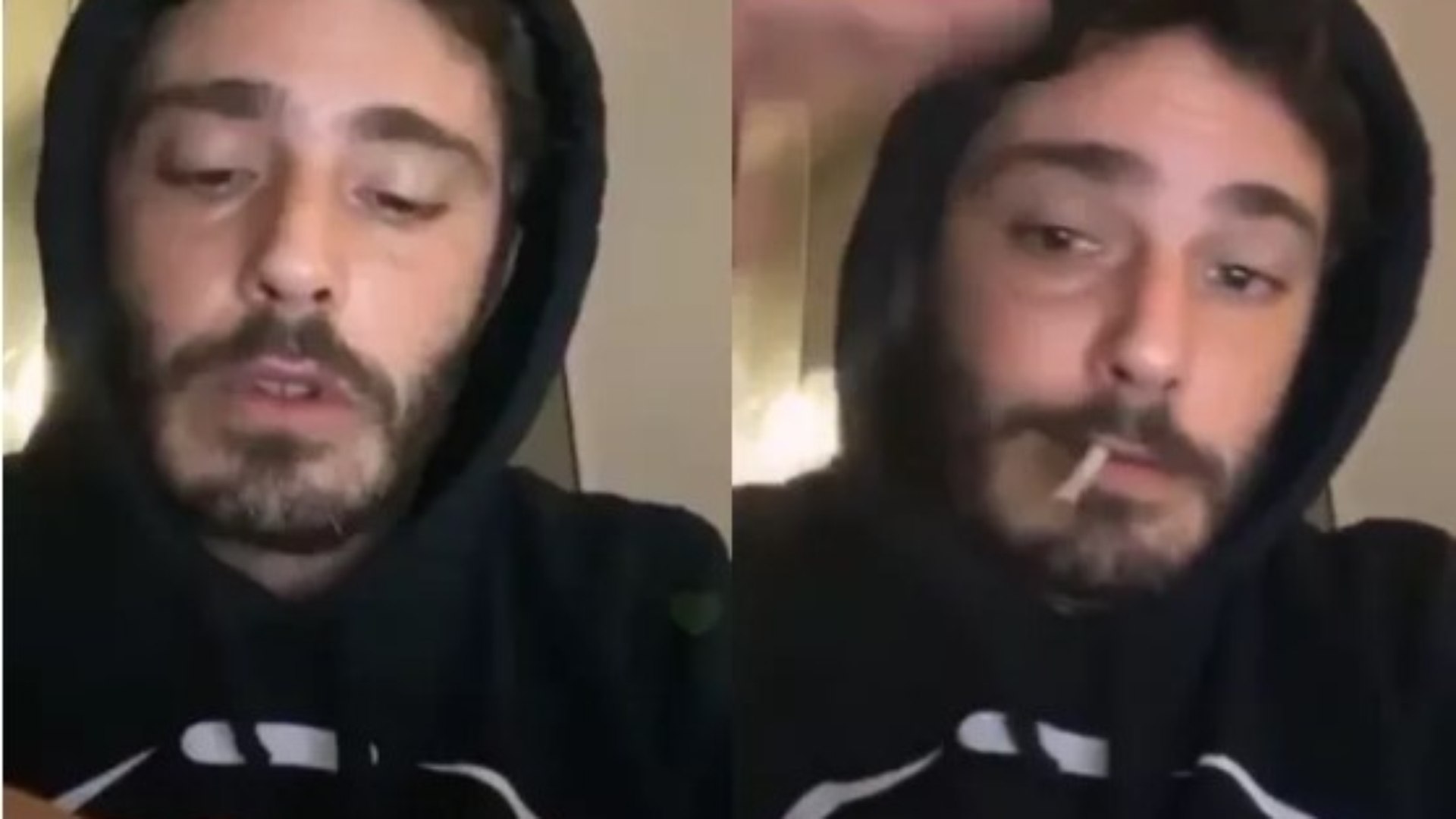 Ator da Globo fuma cigarro suspeito e fãs disparam: “Ídolo dos maconheiros”