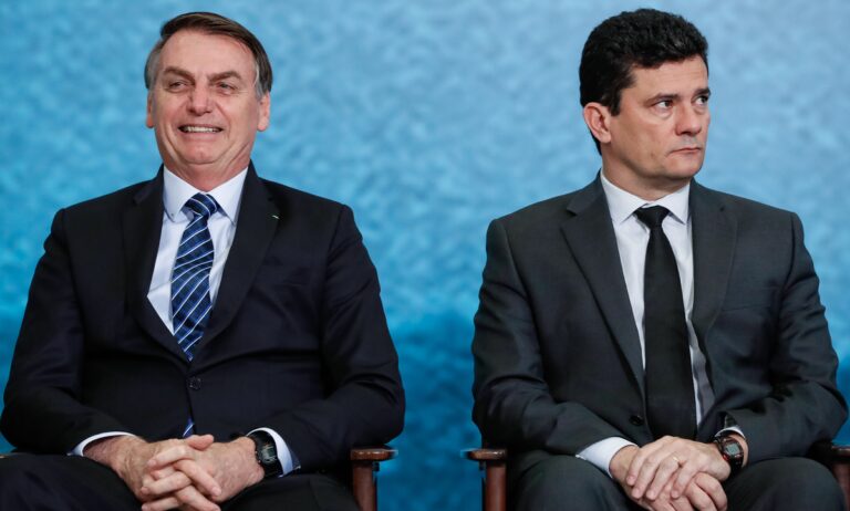 Bolsonaro chama Moro de “idiota”: “Nunca abriu a boca em reunião”