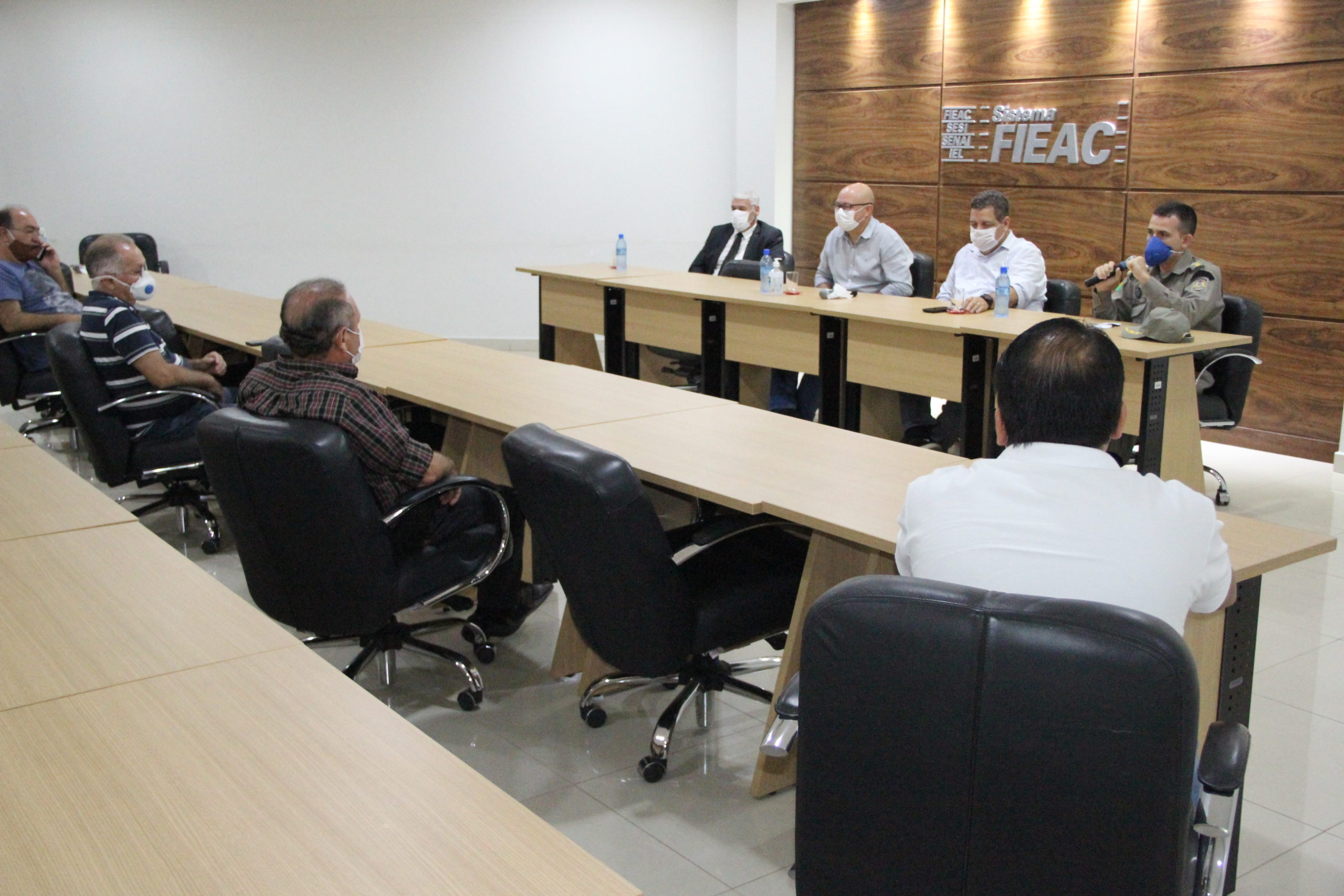 Fieac e Segurança buscam solução para Distrito e parques industriais