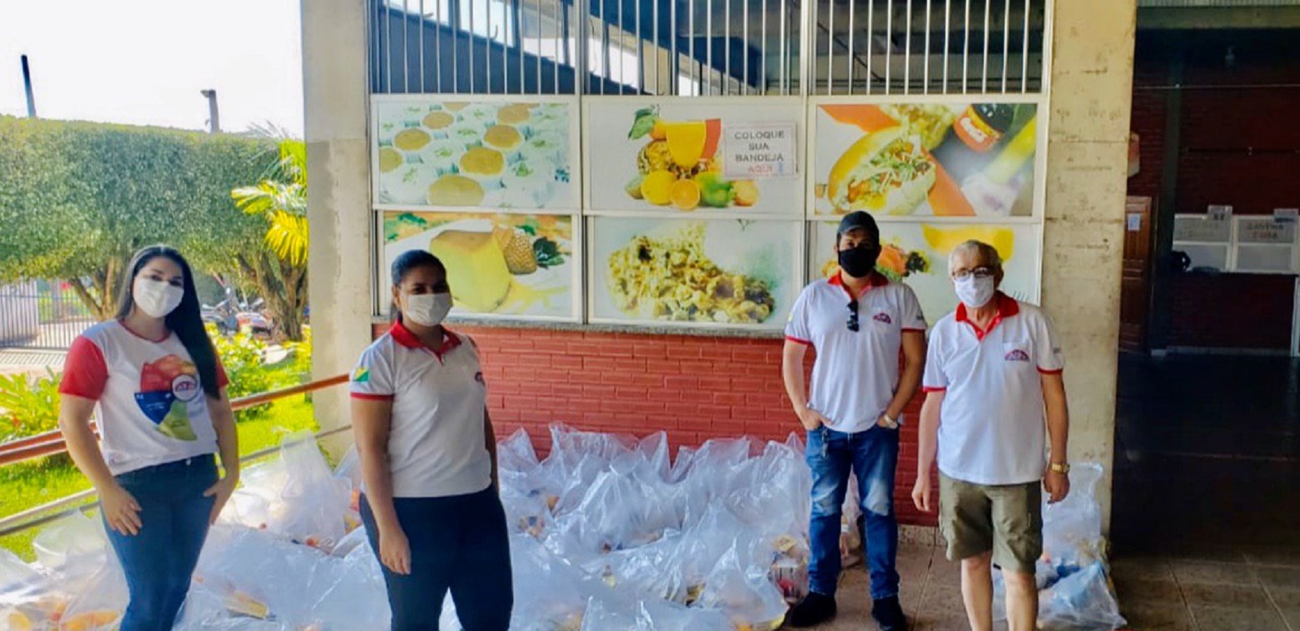 Distanciamento social: Colégio Meta realiza ação solidária em apoio as famílias carentes
