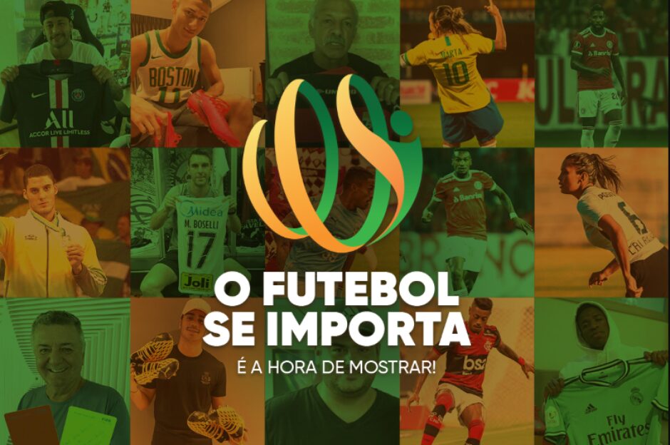 Nomes de destaque do futebol se unem par ajudar a sociedade em meio a pandemia
