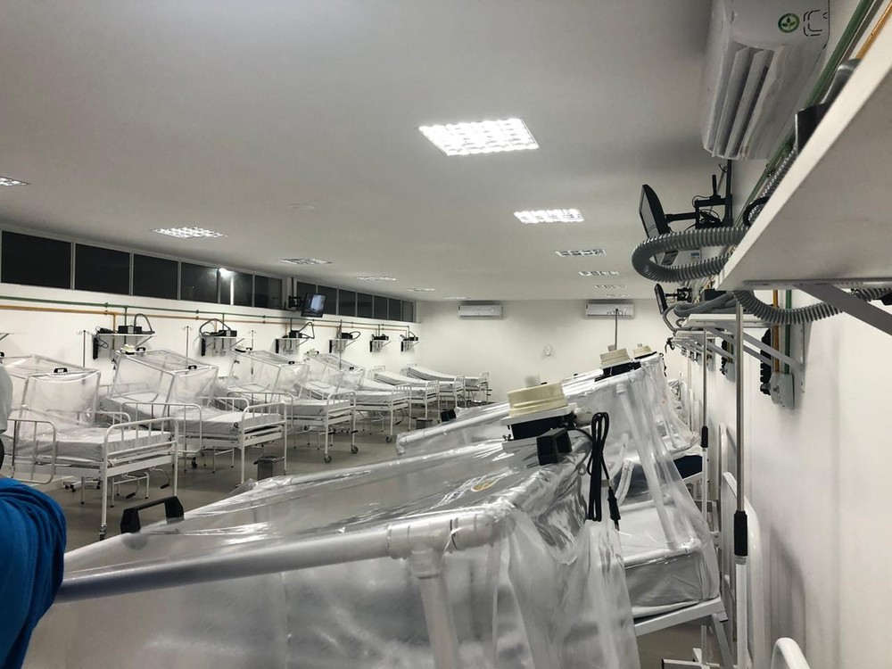 Prefeitura de Manaus inaugura hospital de campanha, após mil casos de Covid-19