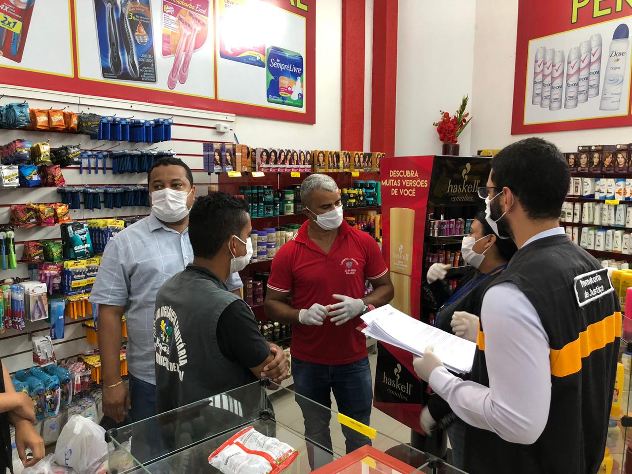 Ministério Público do Acre realiza fiscalização no comércio do Bujari