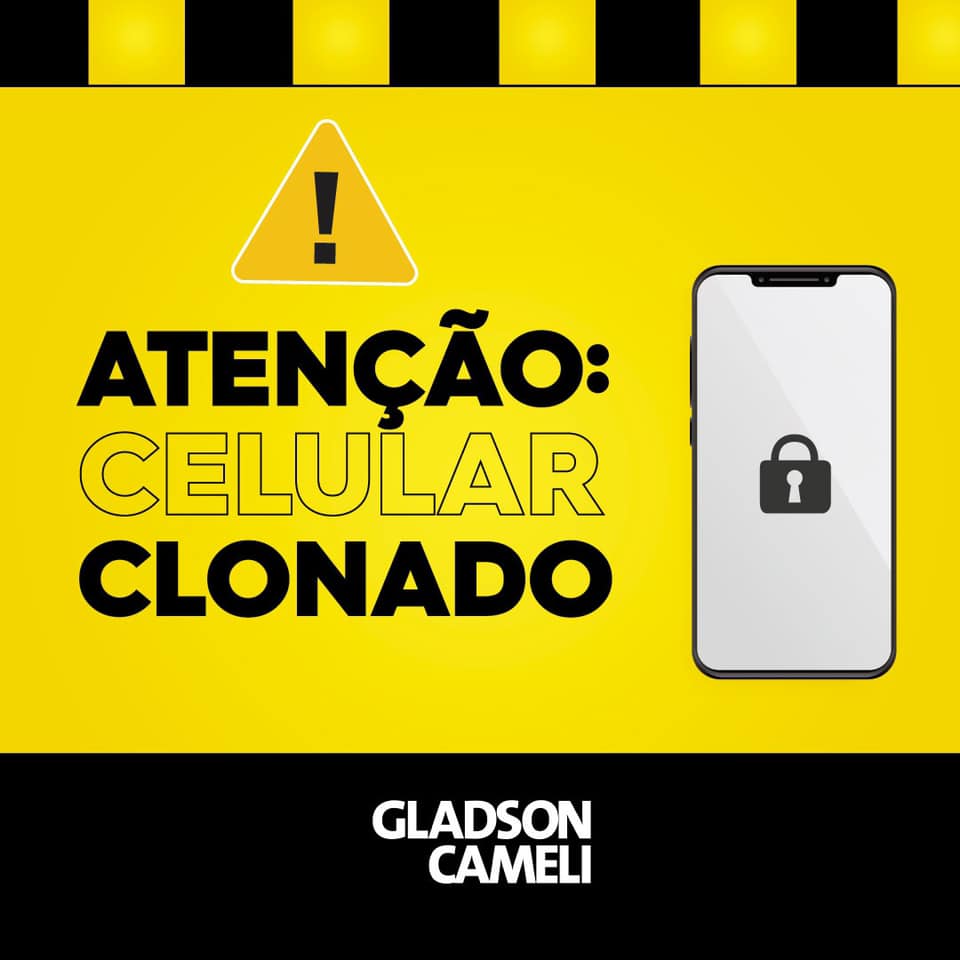 Cameli tem celular clonado e alerta para possível golpe financeiro em seu nome