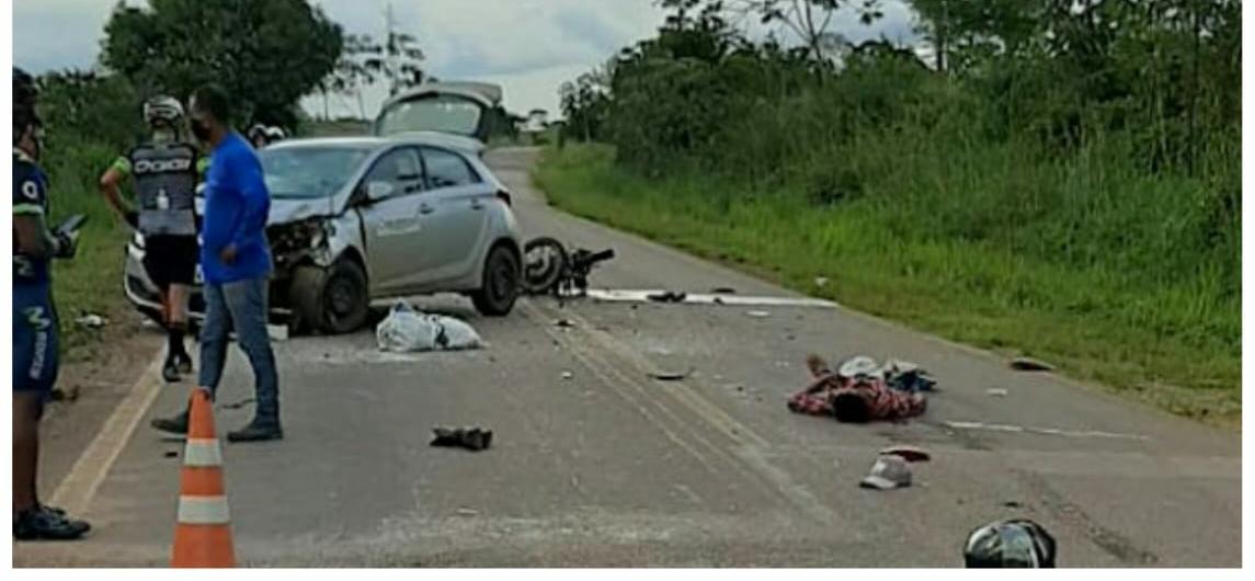 Peão de fazenda colide contra veículo na BR-317 e morre antes de ser socorrido