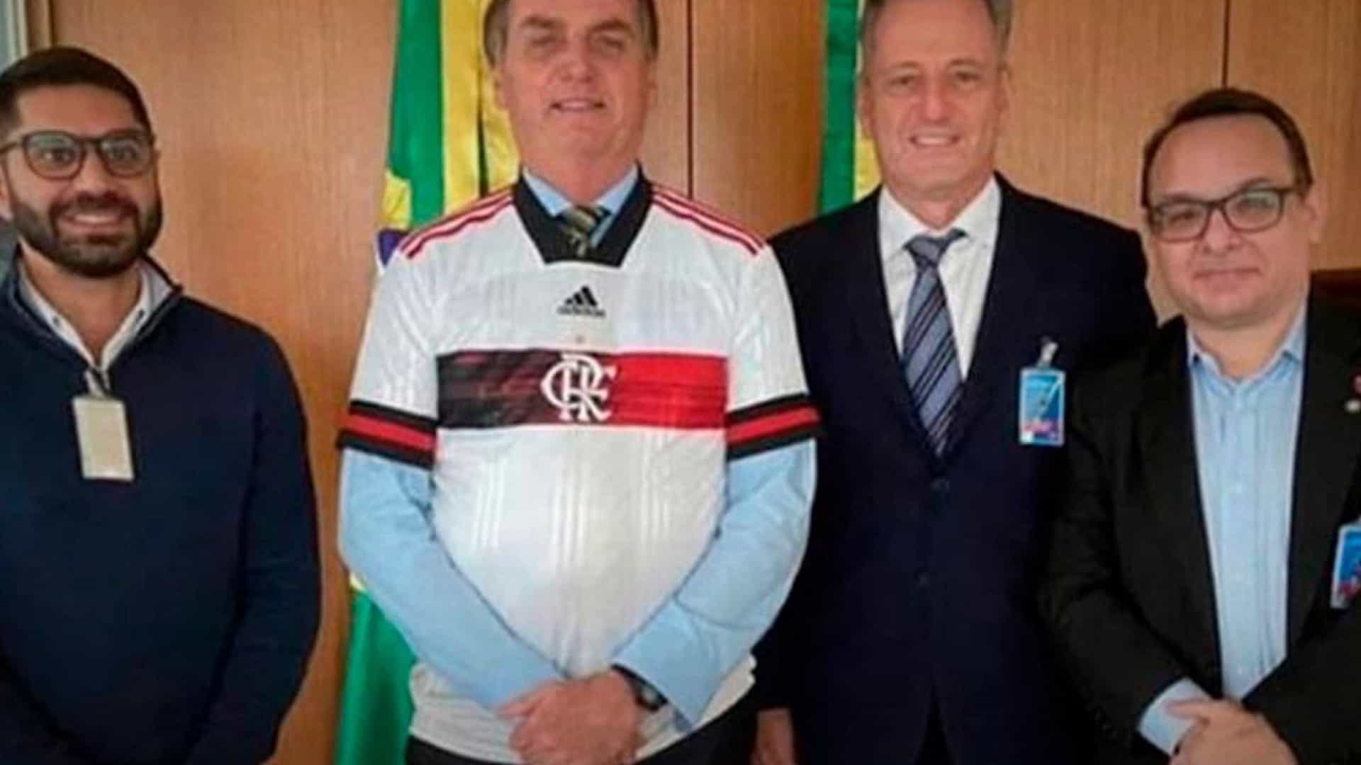 Presidente do Fla defende encontro com Bolsonaro e critica intolerância