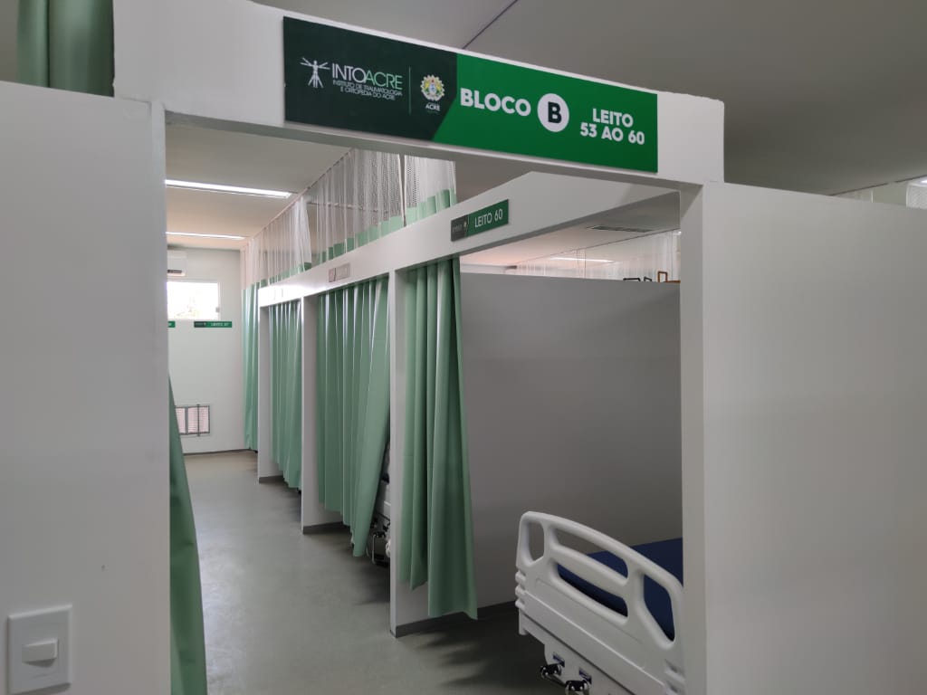 Hospital de Campanha da capital recebe últimos ajustes para inauguração dia 15