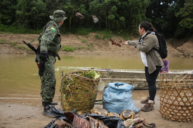 Operação é realizada no Chandless para combater crimes ambientais