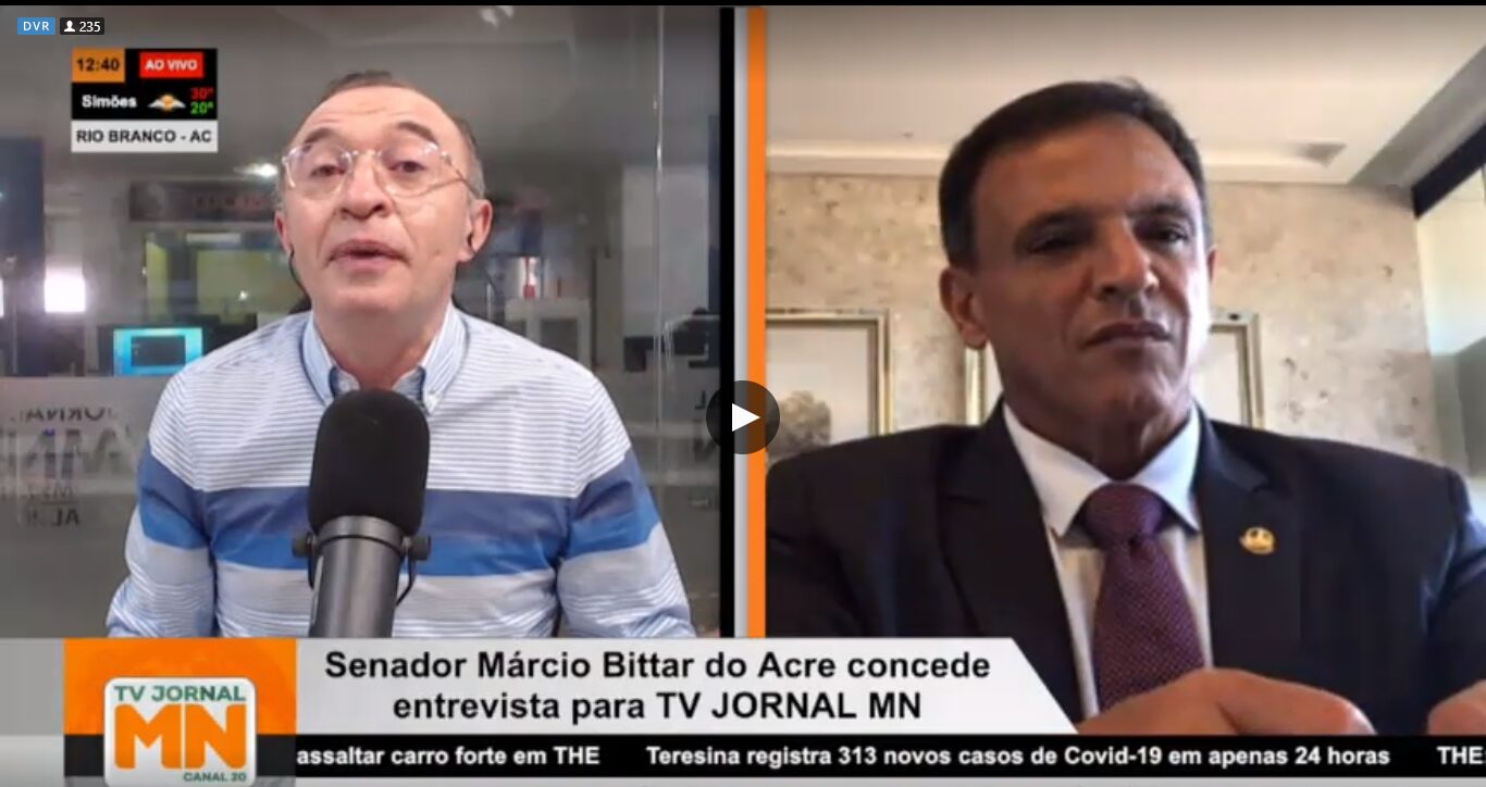 Márcio Bittar comemora aprovação do marco regulatório do saneamento básico