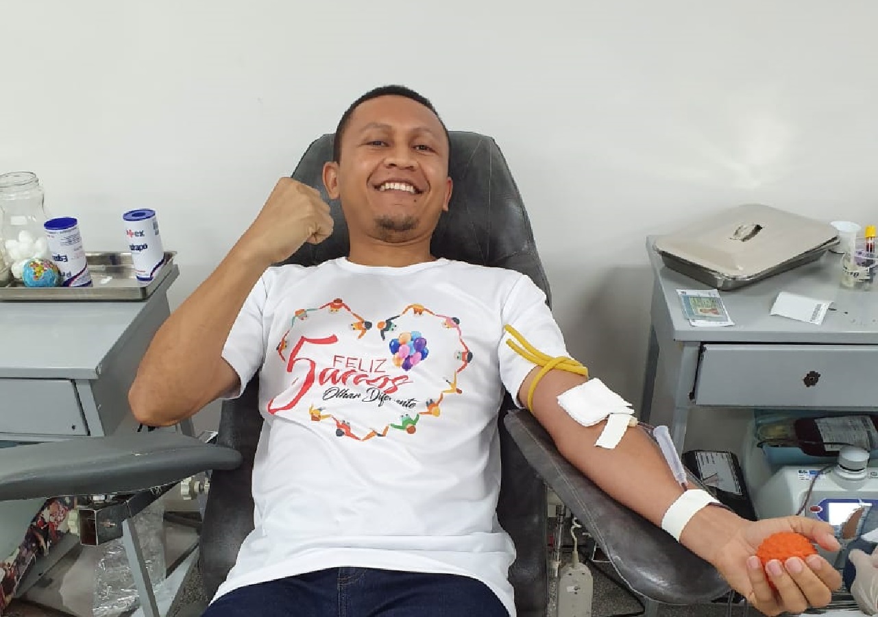 Movimento desafia pré-candidatos acreanos a doarem sangue no Hemoacre