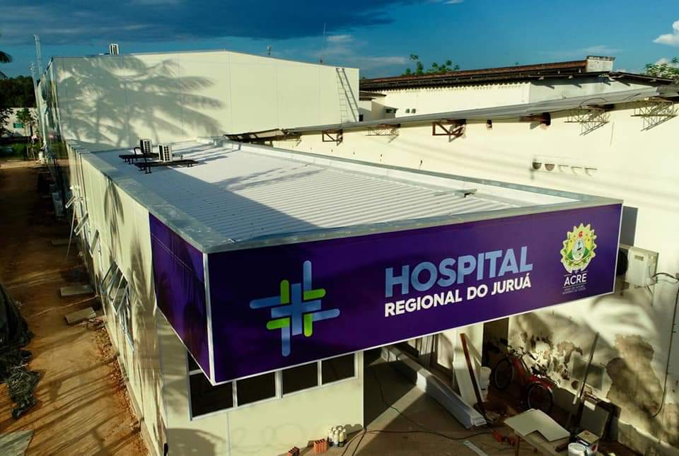 Hospital de Campanha de Cruzeiro do Sul vai ser inaugurado no próximo dia 29