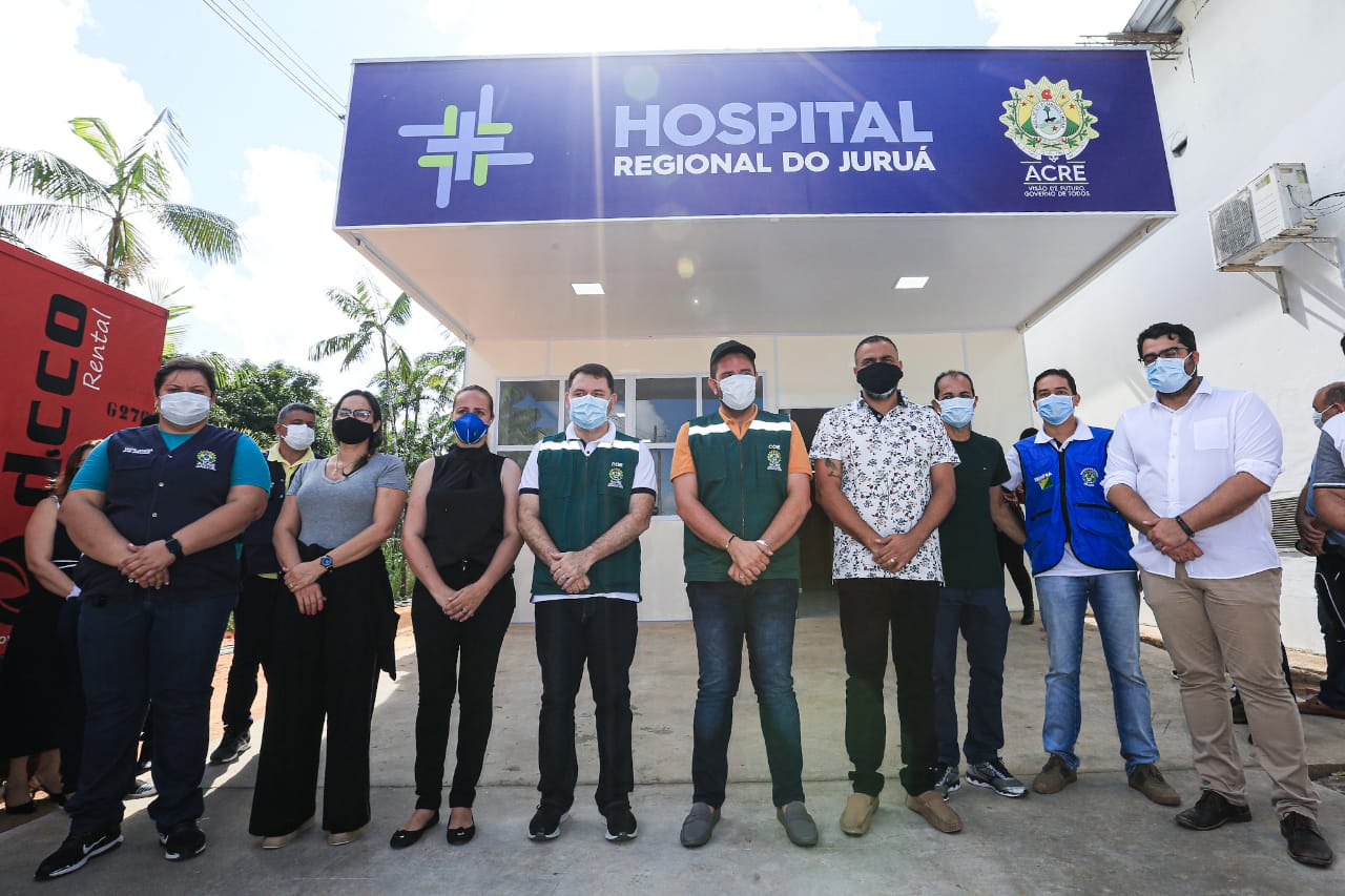Hospital de campanha de Cruzeiro do Sul é 50% maior que o de Rio Branco