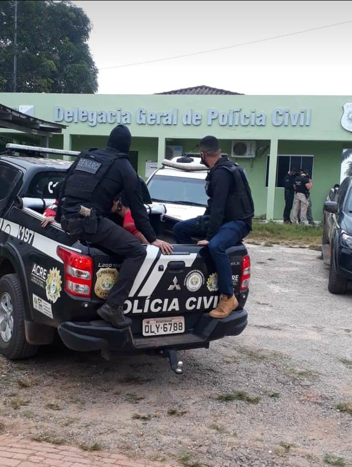 Membros de facções no Acre são alvo de mega operação policial nesta terça