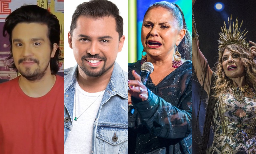 Lives de hoje: Luan Santana, Xand Avião, Elba Ramalho, Fafá de Belém e mais shows