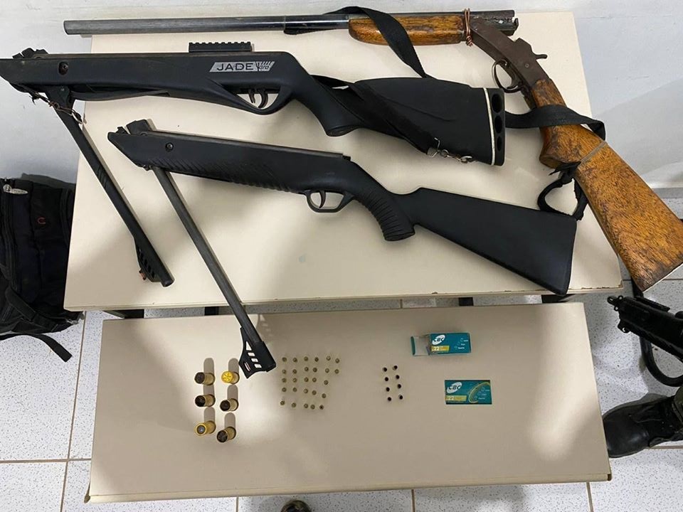 Batalhão Ambiental apreende 9 armas de fogo em operações no interior do Acre