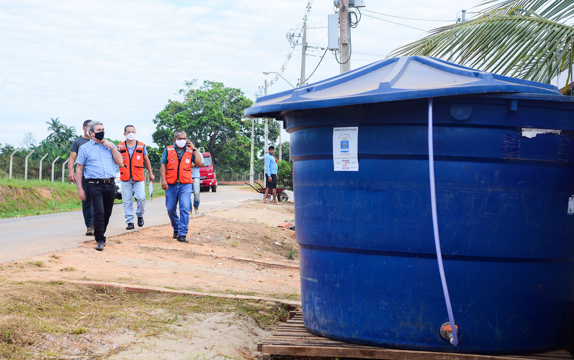 Operação Estiagem da Prefeitura leva água potável a comunidades rurais