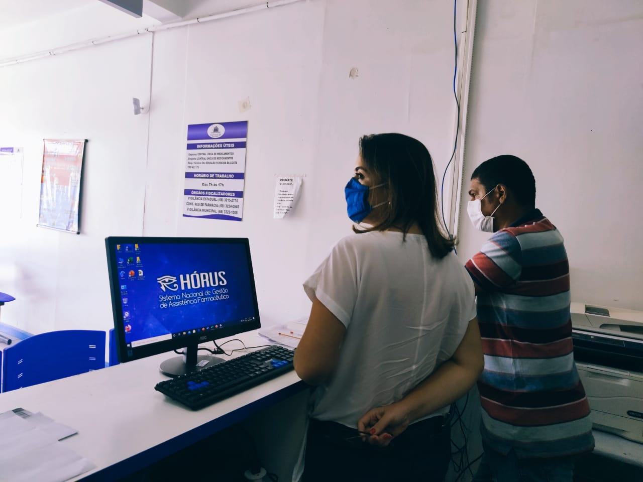 Saúde instala software Hórus como novo sistema de assistência farmacêutica em CZS